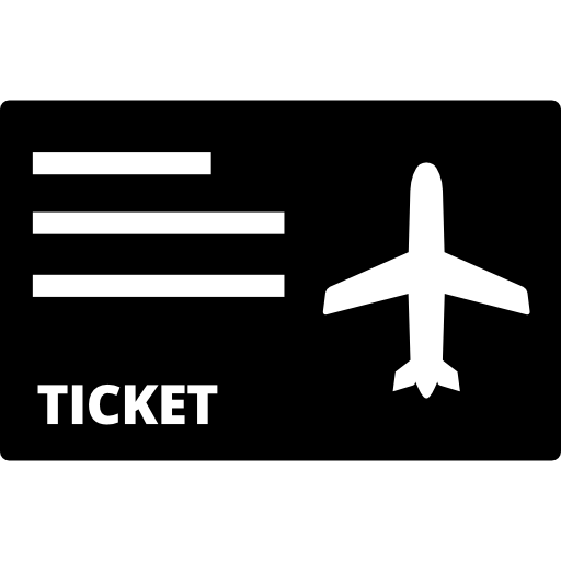 Air Ticket Png Transparent (white, black, silver, lavender, gray)