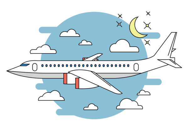 Air Travel Png Image (white, black, gray, silver)