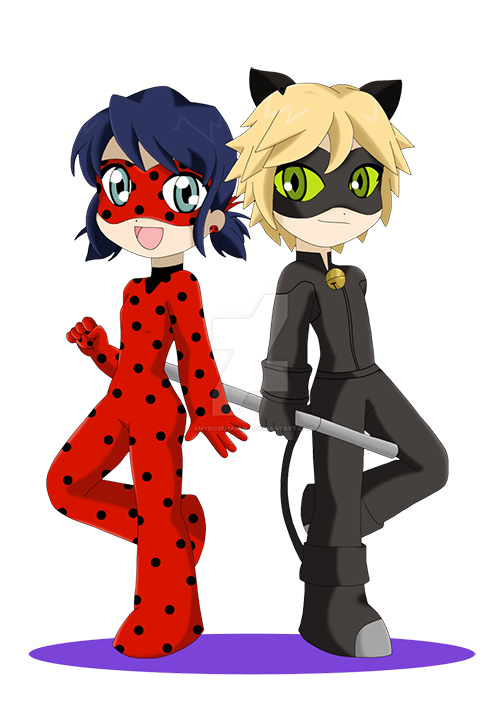 Miraculous Tales Of Ladybug Cat Noir Png Isolated File (red, gray, indigo, black, white)