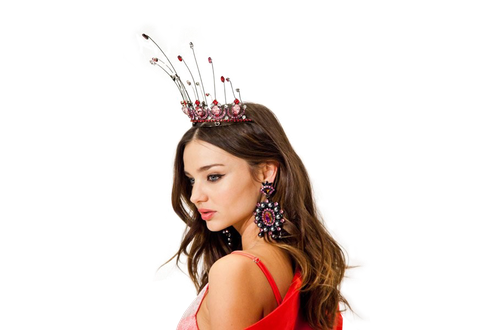 Miranda Kerr Png Image (black)