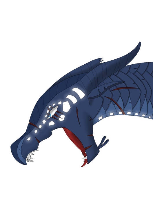 Piranha Png Transparent Image (black, indigo, navy)