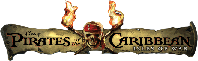 Pirates Of The Caribbean Logo Png Photo (black, olive, lavender, white)