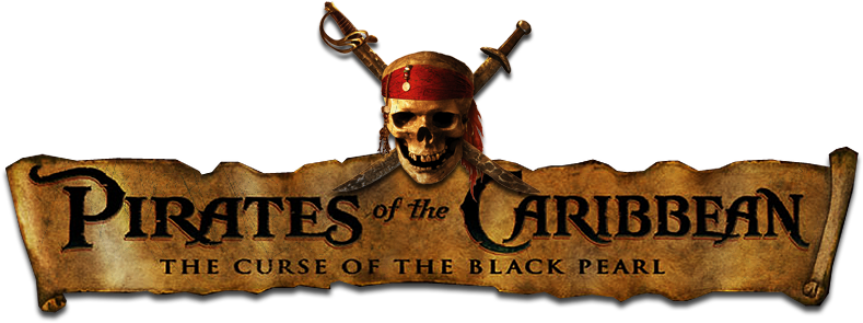 Pirates Of The Caribbean Logo (black, olive)