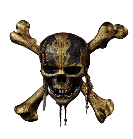 Pirates Of The Caribbean Png Hd (black)