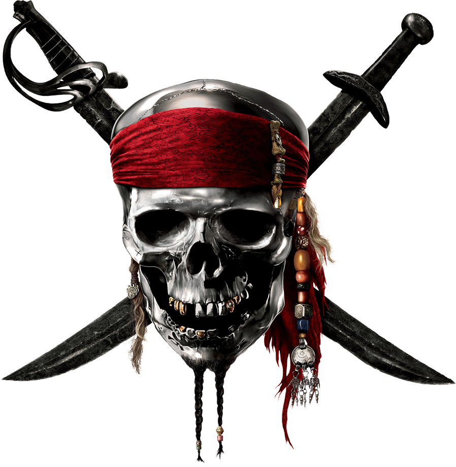 Pirates Of The Caribbean Png Transparent Image (black)