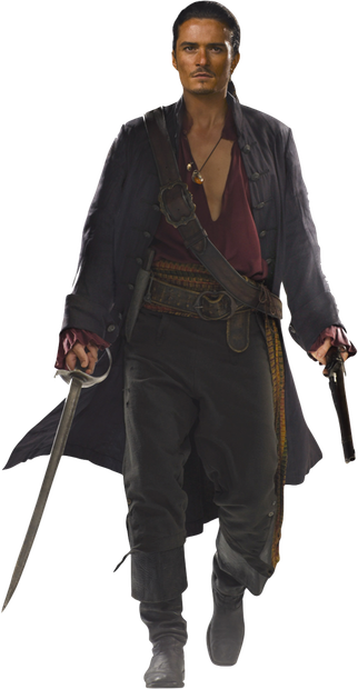 Pirates Of The Caribbean Png Transparent Picture (black)