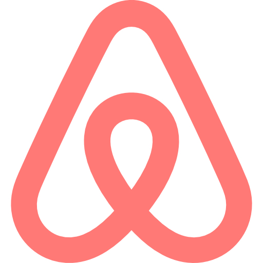 Airbnb Icon Free Png Icon Download (salmon, black)