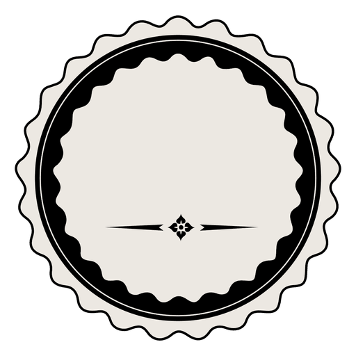 Circle Badge Png (gray, beige, black)