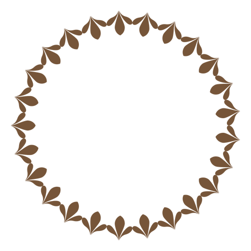 Circle Frame Png Clipart (olive, black)