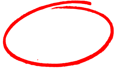 Circle Logo Png Image (black, red)