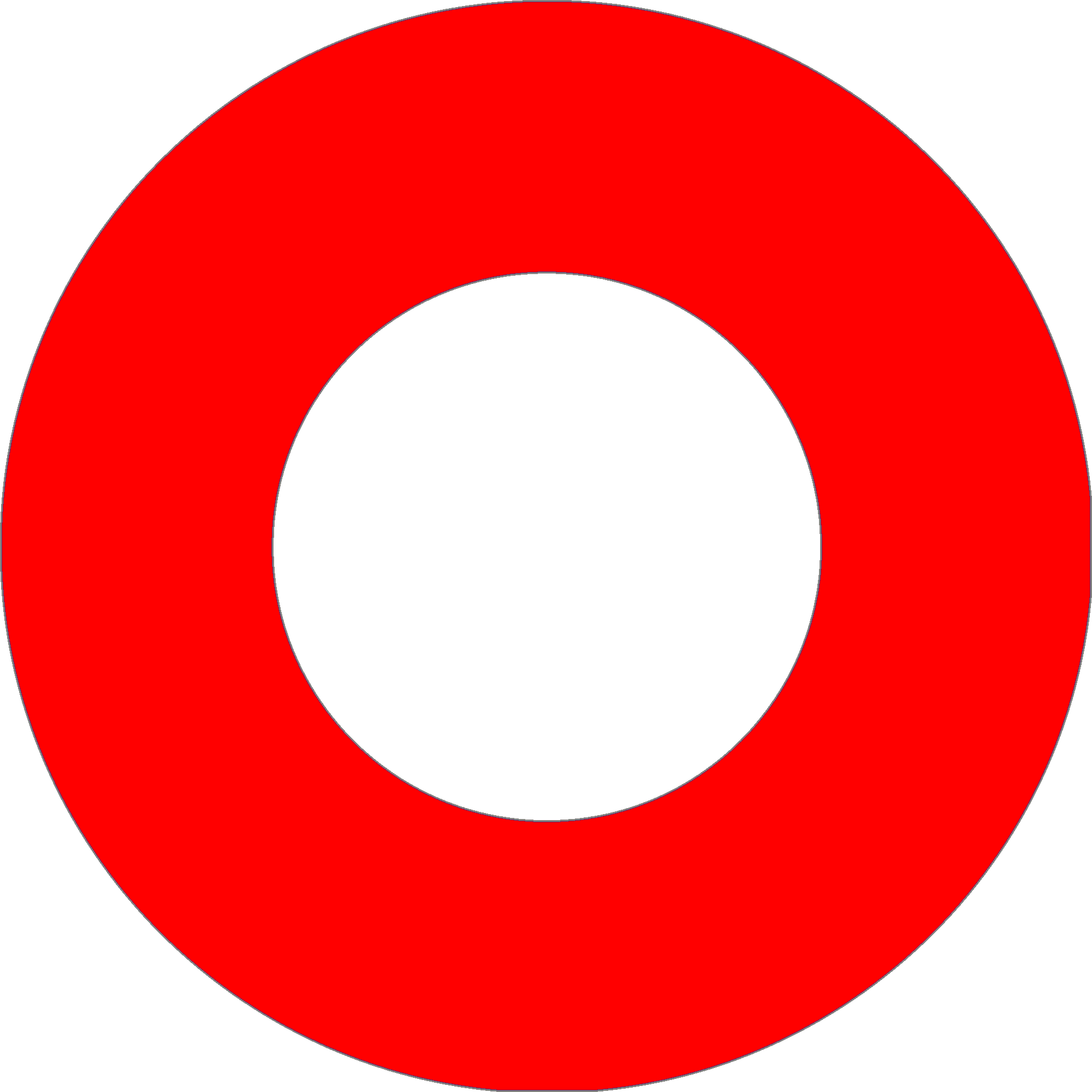 Circle Red Png Photo (white, red)