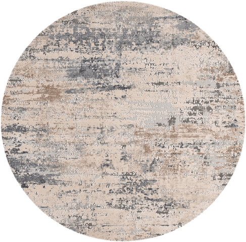 Circle Rug Png (gray, silver)