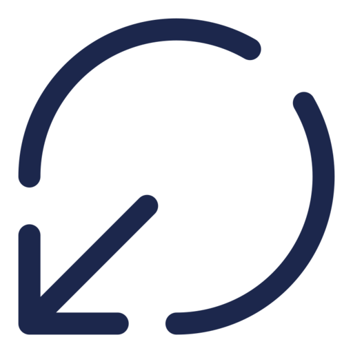 Circle Bottom Down Free Transparent Png Icon Download (navy, black)