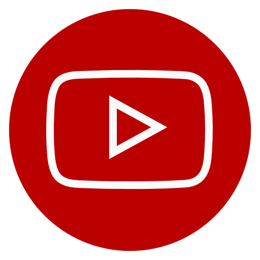 Circle Youtube Icon Free Transparent Png Icon Download (red, maroon, black, white)