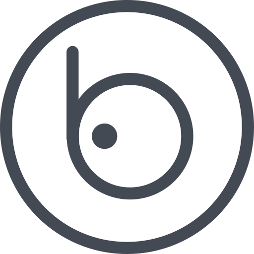 Circlesocialbadoo Free Nobackground Png Icon Download (gray, black, indigo)