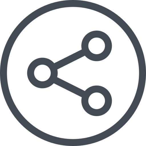 Circlesocialshare Free Png Icon Download (gray, black, indigo)