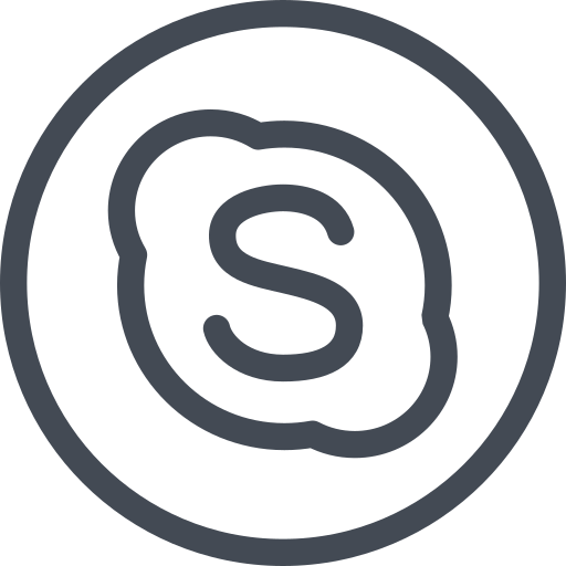 Circlesocialskype Free Png Icon Download (gray, black, indigo)