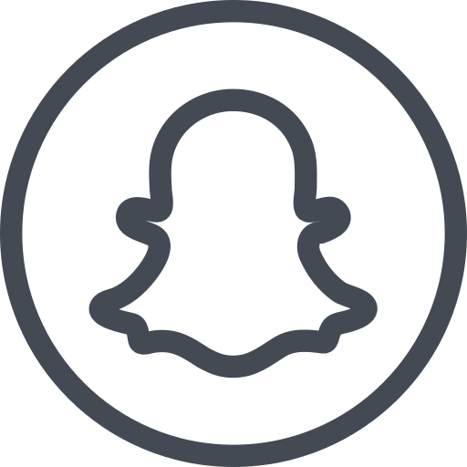 Circlesocialsnapchat Free Png Icon Download (gray, black, indigo)