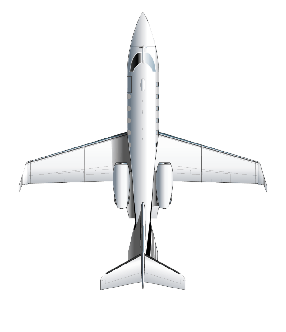 Aircraft Png Pic (white, lavender, gray)