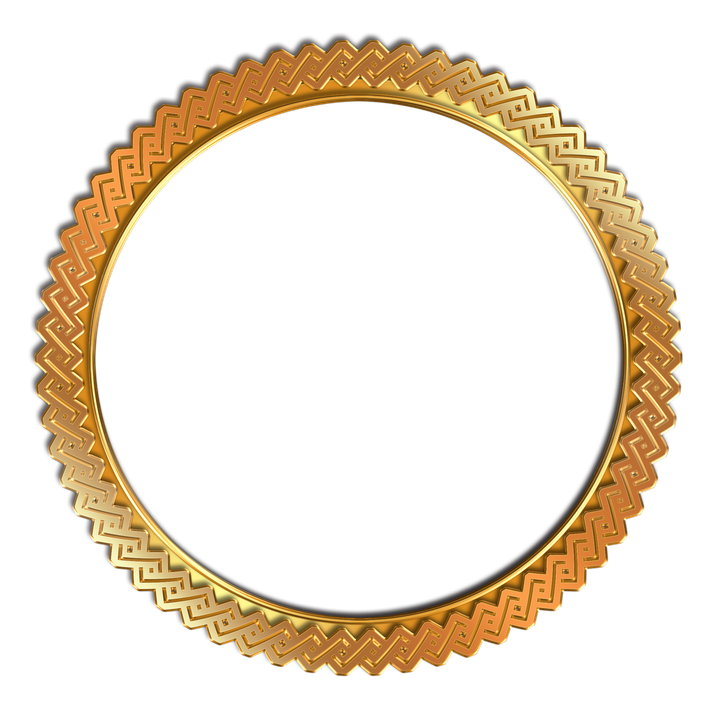 Circular Frame Png Free Download (black)