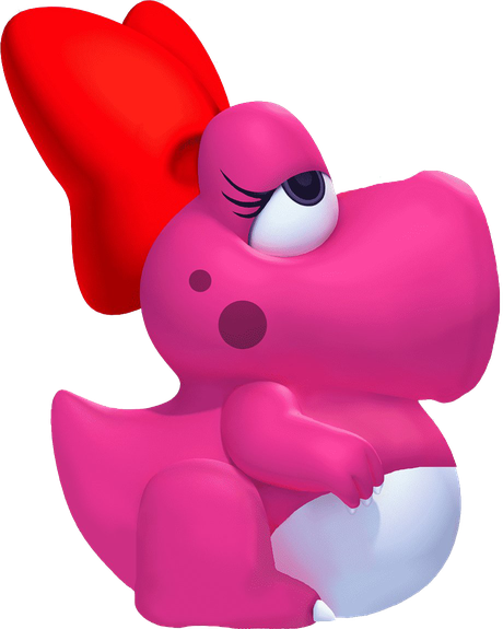 Birdo Transparent Images Png (salmon, purple, black, red)