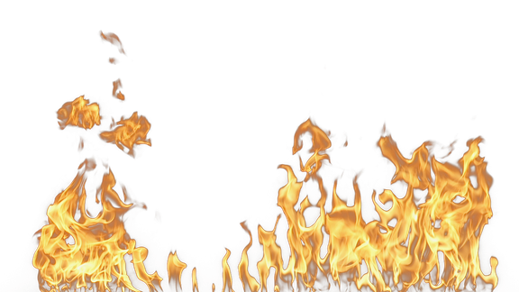 Fire Flame Png Free Download (black)