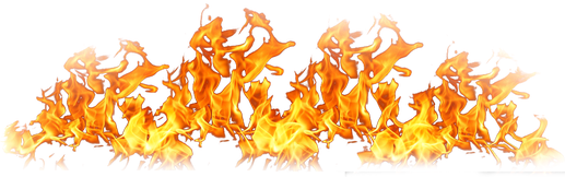 Fire Flame Png Photo (black)