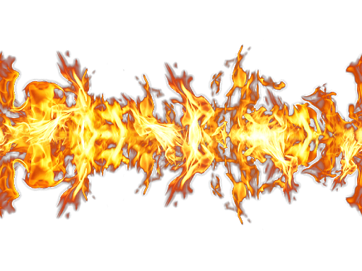 Fire Flame Smoke Transparent Png (black)