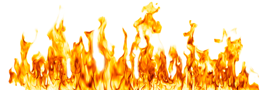 Fire Flame Transparent Background (chocolate, orange, pink, black, white)