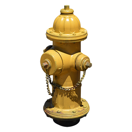 Fire Hydrant Old Png Photo (black, gray, white, silver)