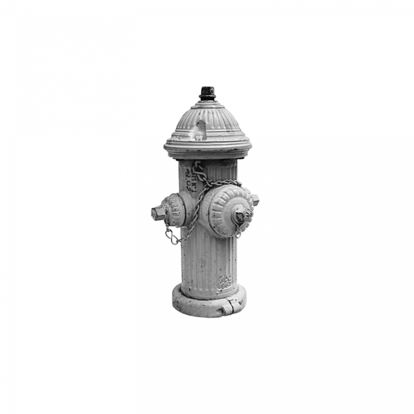 Fire Hydrant Old Png (black, gray)