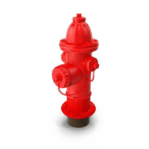 Fire Hydrant Png File (white)