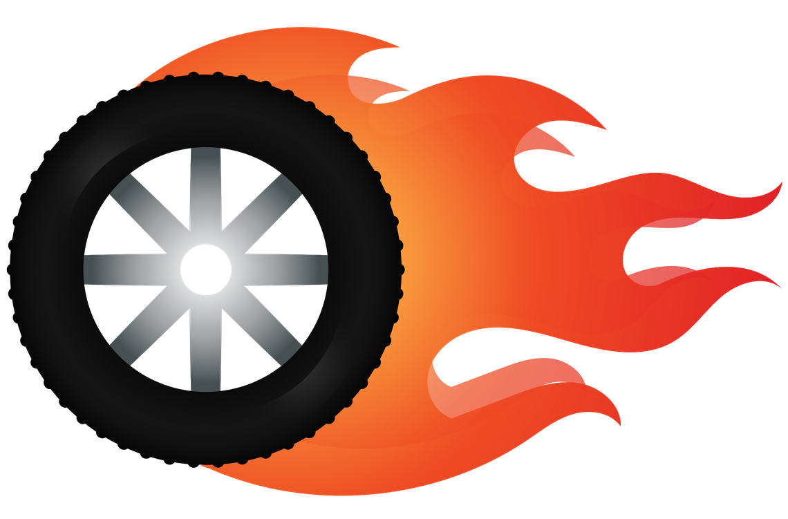 Tire Png Background Image (black)