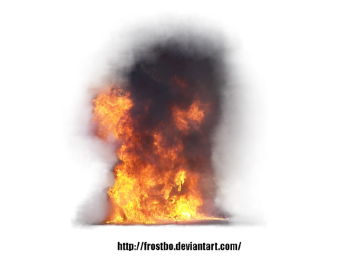 Fire Smoke Png Transparent Image (black, indigo)