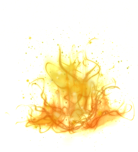 Fire Transparent Png (black, white)