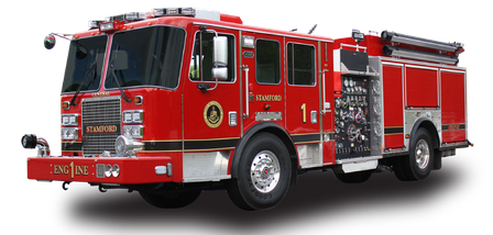 Fire Truck Png Transparent Picture (black)