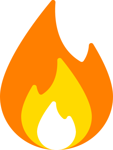 Fire Free Transparent Png Icon Download (gold, orange, black, white)