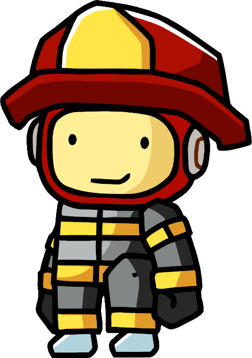 Firefighter Baby (gold, maroon, white, black, pink)