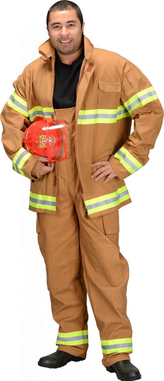 Firefighter Fireman Png File (chocolate, black)