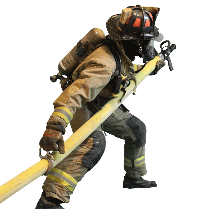 Firefighter Fireman Png Hd Image (black, lavender, white)