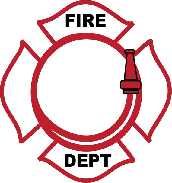 Firefighter Logo Png (black, white)