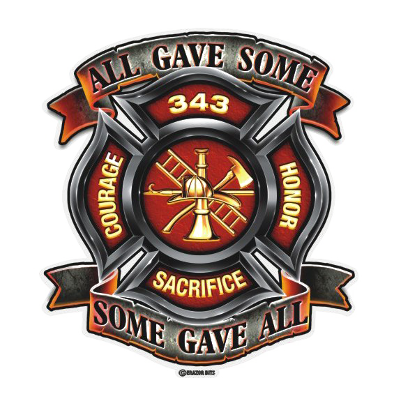 Firefighter Logo (black, white)