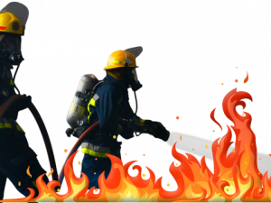 Firefighter Png Images Hd 300X225 (black)