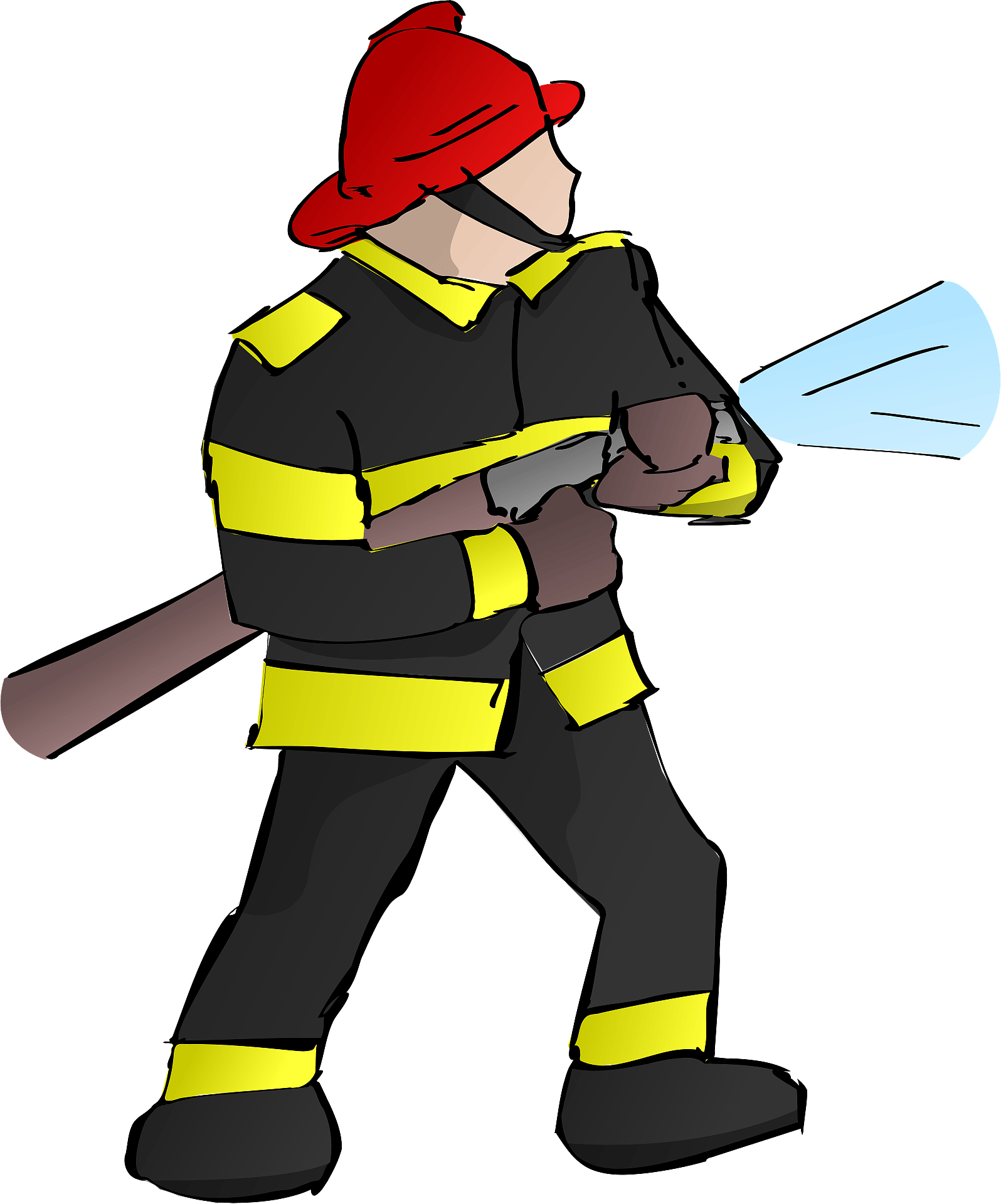 Firefighter Png Images (black, gray)