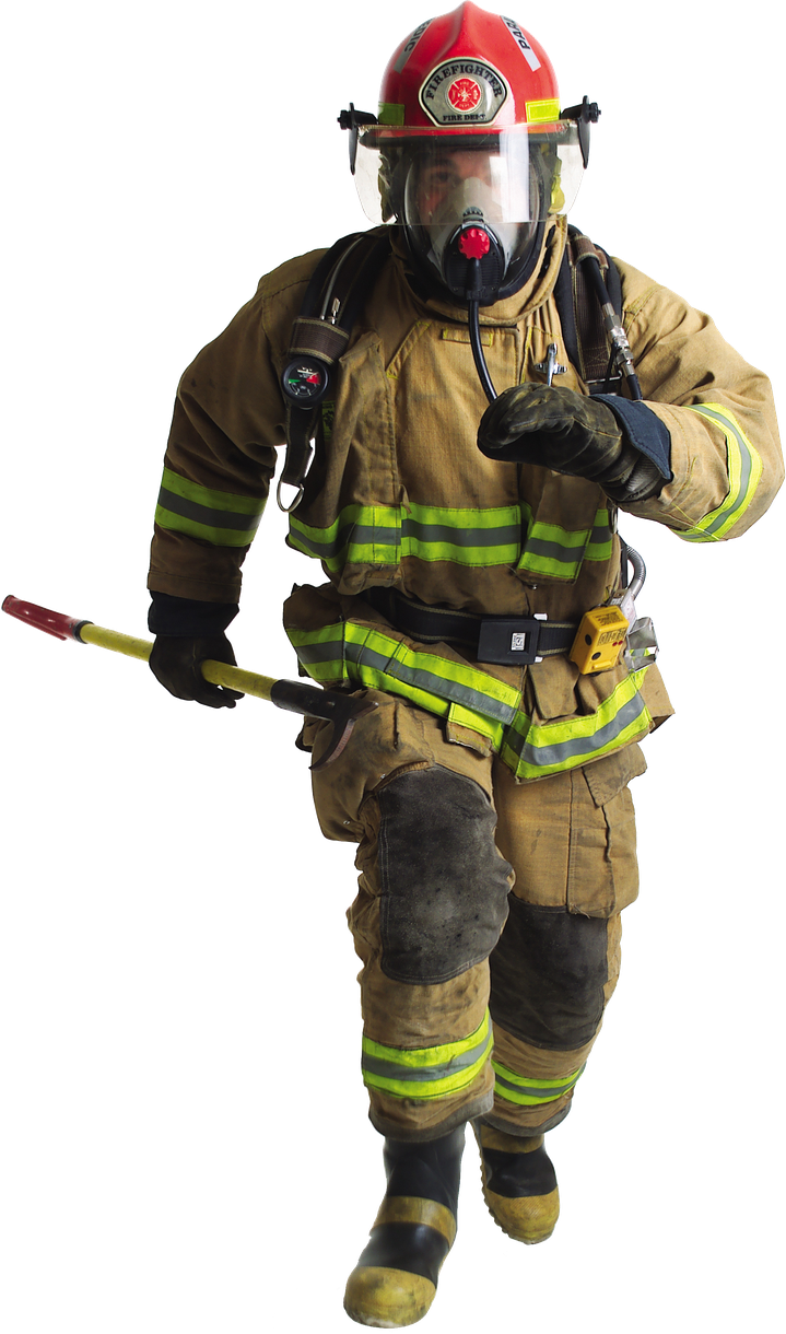 Firefighter Transparent (black)