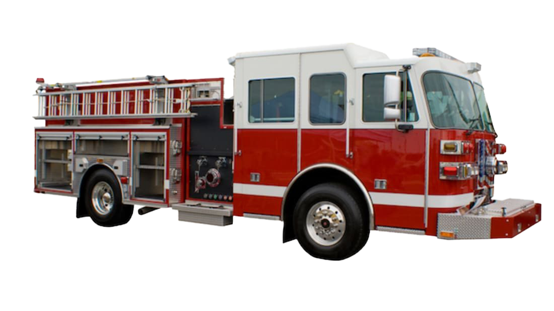 Firefighter Truck (black, white, silver)