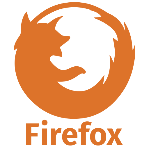 Firefox Plain Wordmark Logo Icon Free Png Icon Download (chocolate, black)