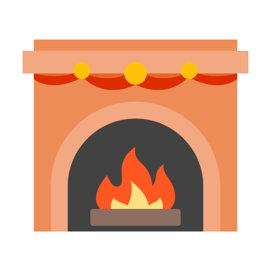 Fireplace Transparent Images Png (salmon, olive, chocolate, indigo, black)