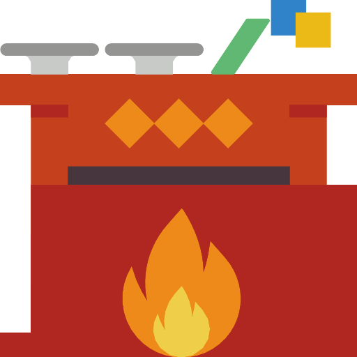 Fireplace Vector Png Hd (orange, chocolate, indigo, black, maroon)