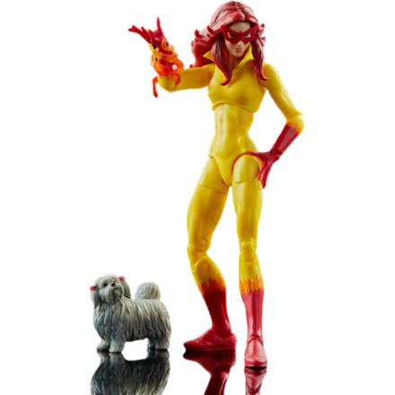 Firestar Marvel Png (black)